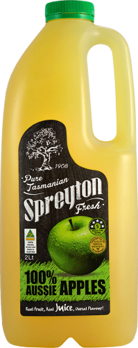 Spreyton Fresh Crisp and Juicy Aussie Apple Fruit Juice