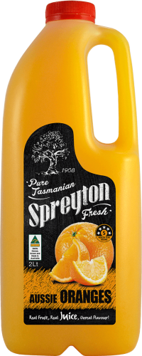 Spreyton Fresh Juicy Aussie Oranges Fruit Juice